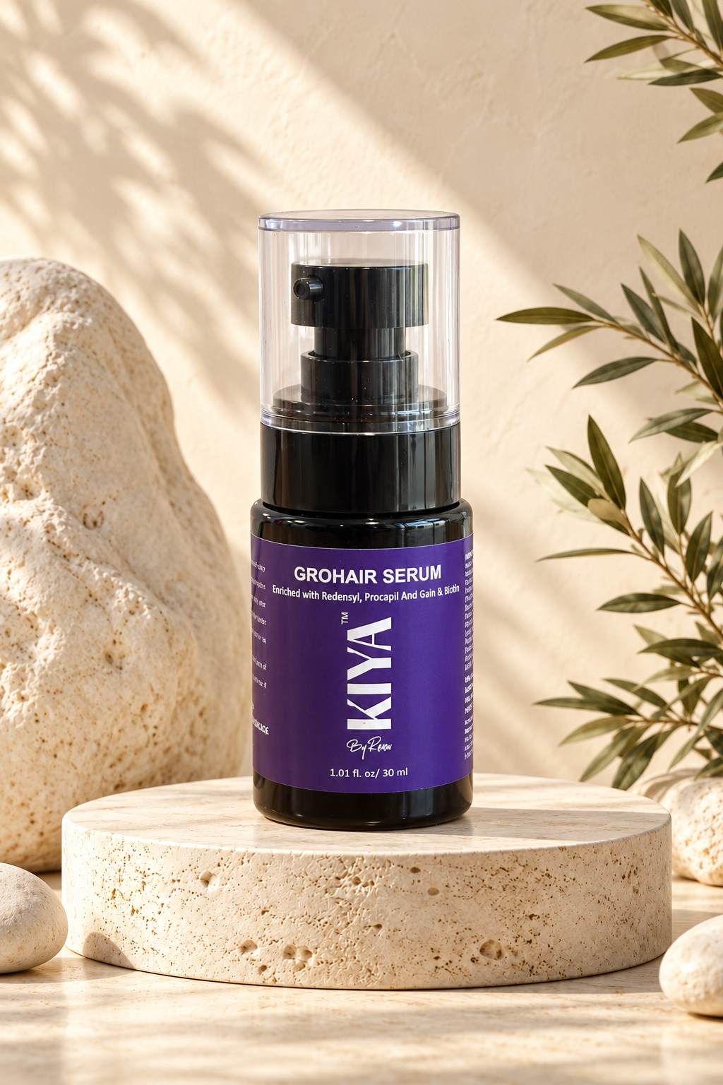 KIYA Grohair Serum bottle front