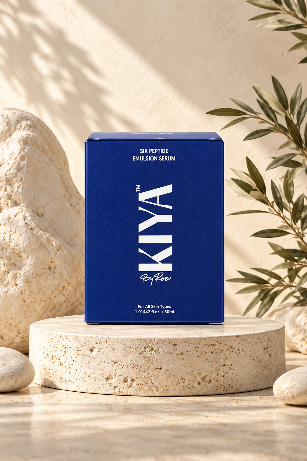 KIYA Six Peptide Emulsion Serum box front