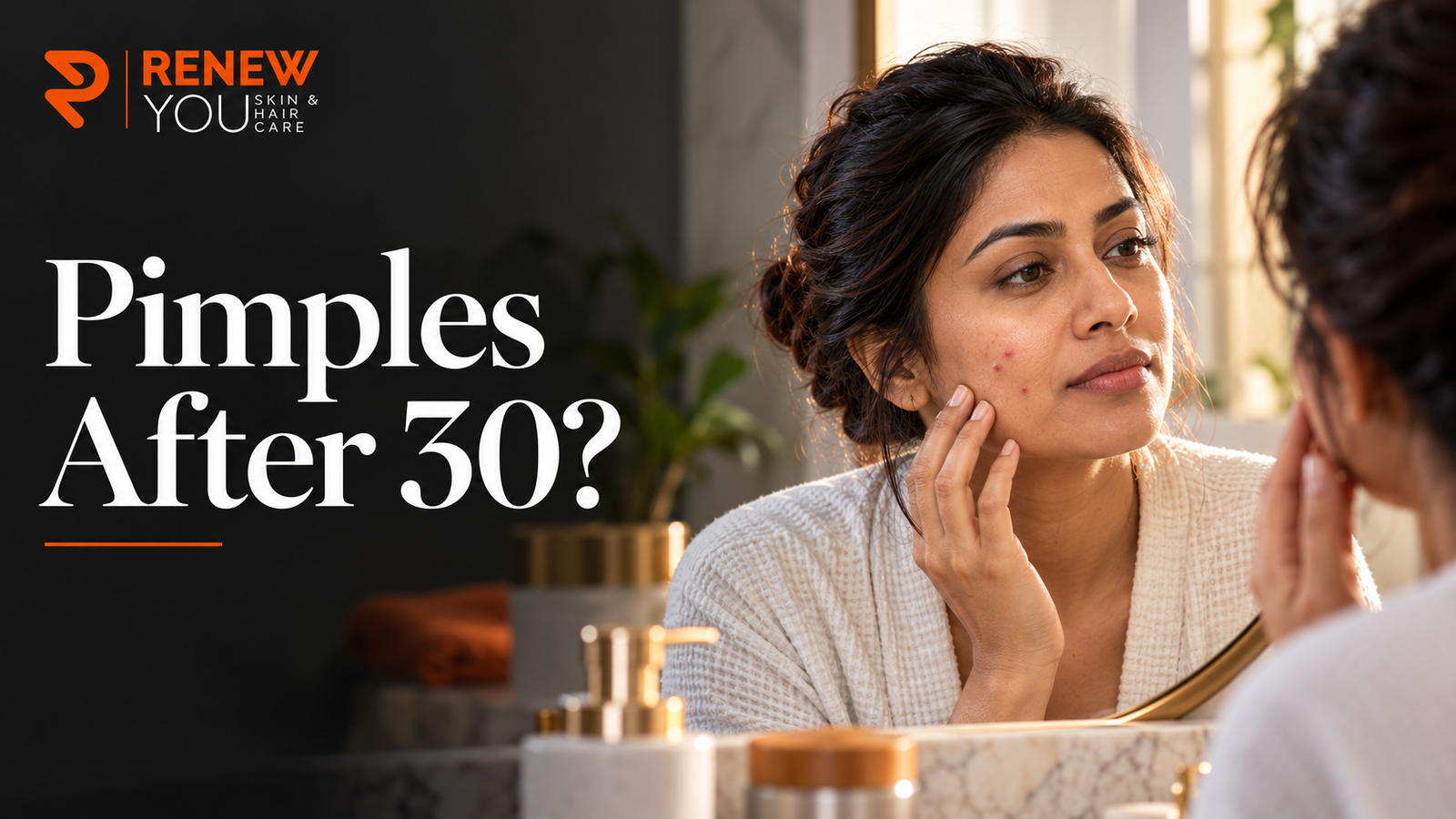 Why Do Adults Still Get Pimples After 30?